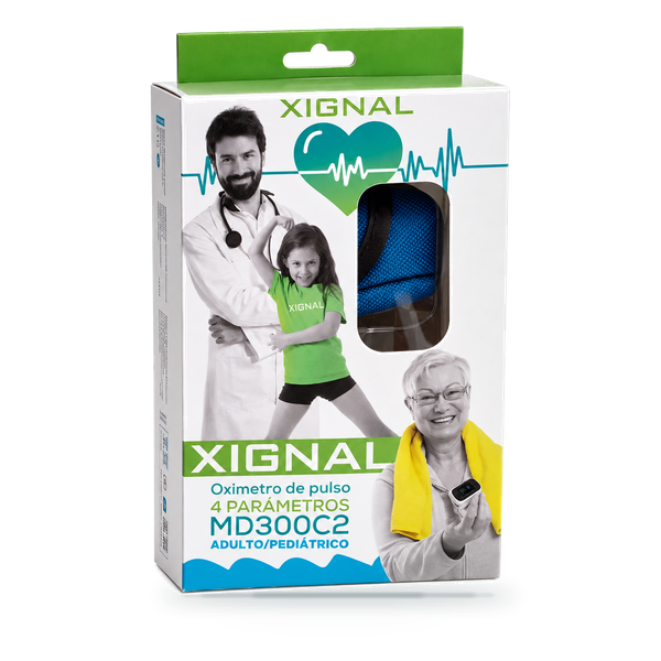 Oxímetro De Pulso Xignal Para Uso Adulto Y Pediátrico