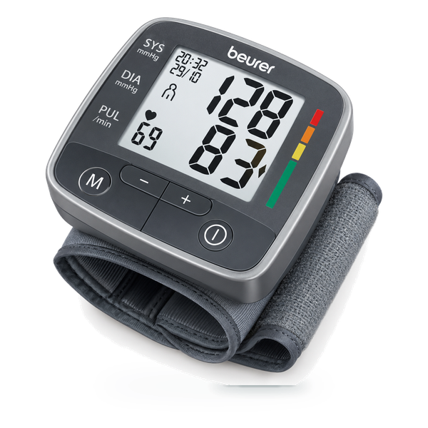 Baumanómetro Digital de Muñeca BC32 monitor de presión arterial para detección de arritmias - Marca Beurer