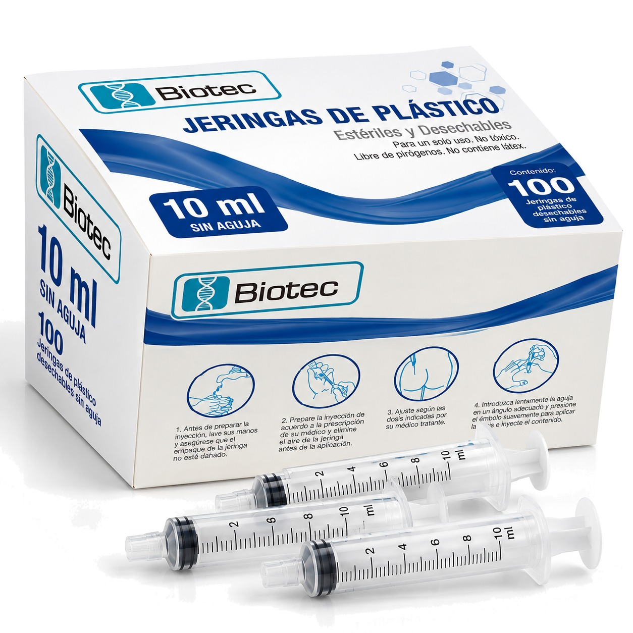 JERINGA DE PLÁSTICO BIOTEC