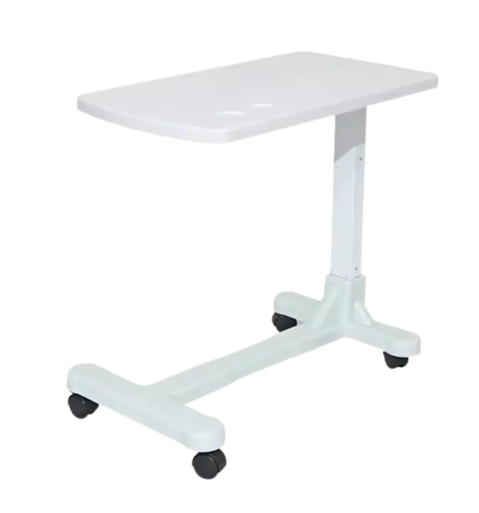Mesa puente hospitalaria ABS blanca