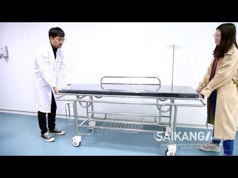 Carro camilla para pacientes