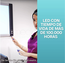 Visor de rayos X dúplex