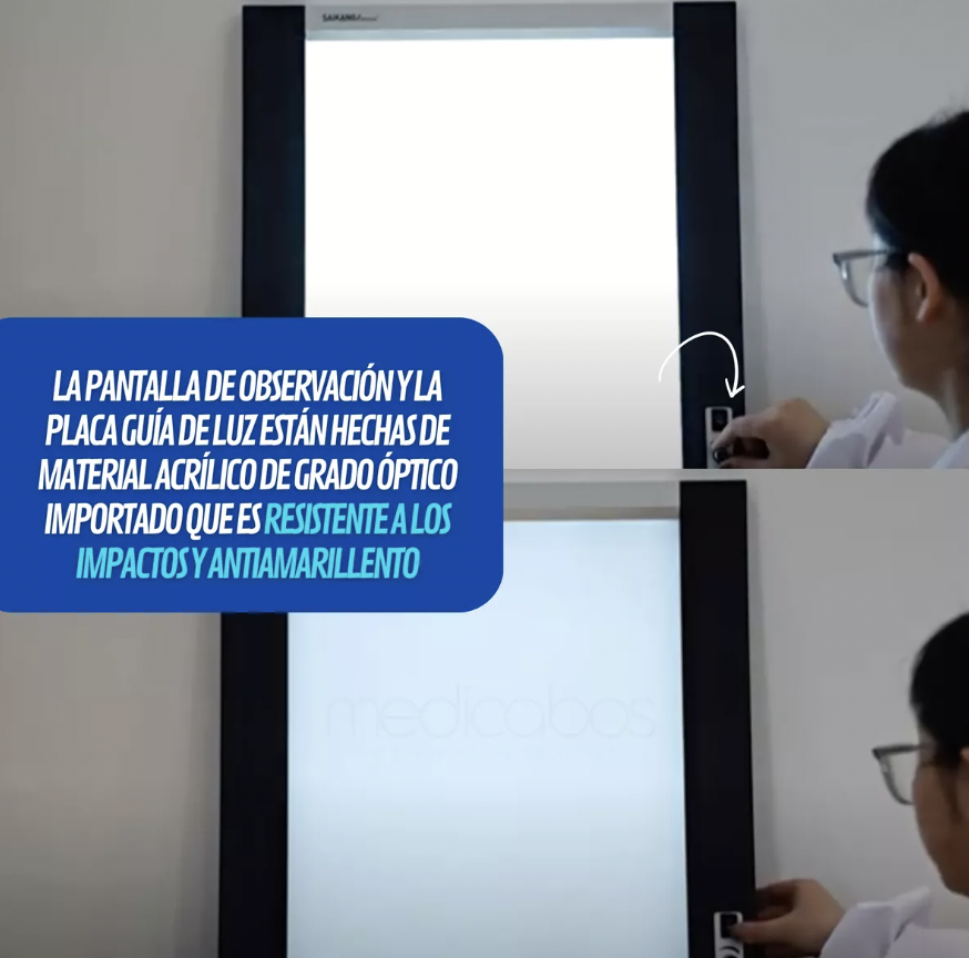 Visor de rayos X sencillo