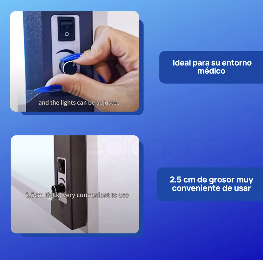 Visor de rayos X sencillo
