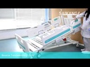 Cama hospitalaria eléctrica 5 funciones premium ICU
