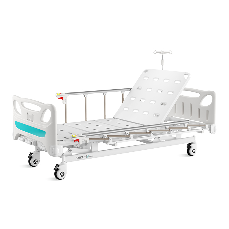 Cama hospitalaria manual tres manivelas