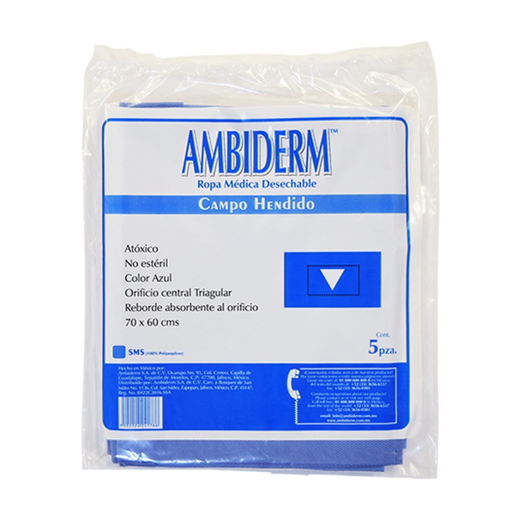[AB018] Campo Hendido SMS c/5 Pzas
