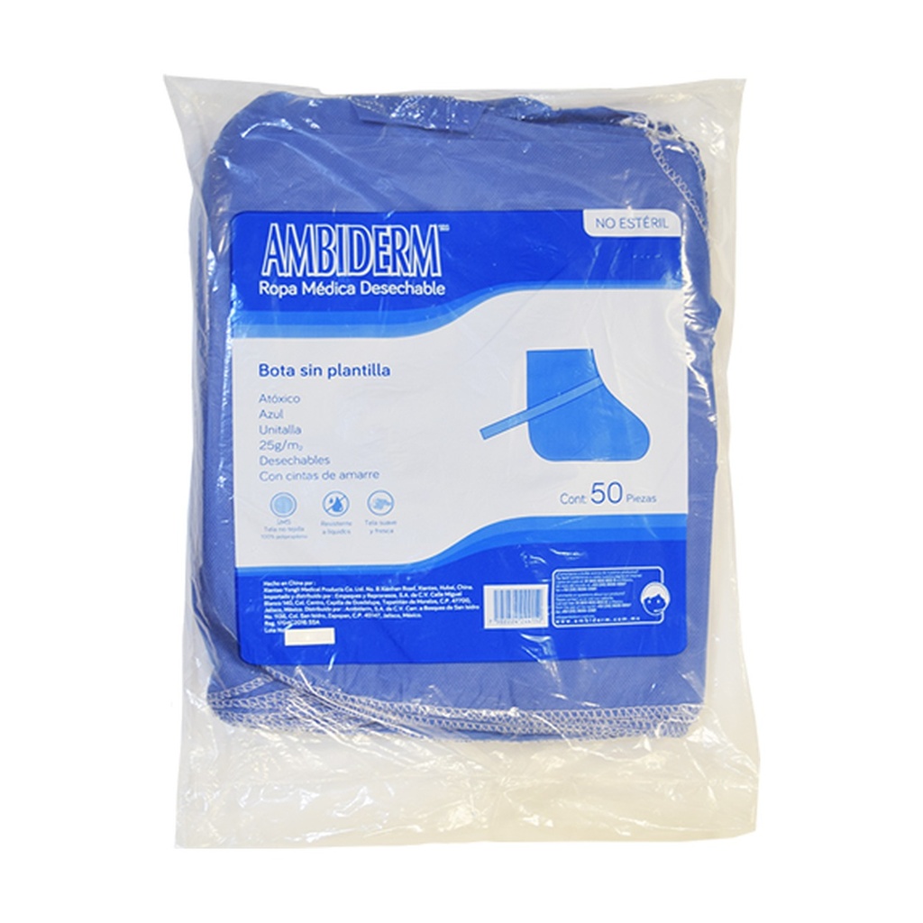 [AB031] Bota Sin Plantilla SMS Bolsa c/25 Pares