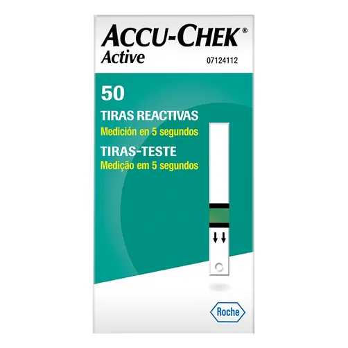 [4015630064076] Tiras Reactivas Accu-Check Active P/50