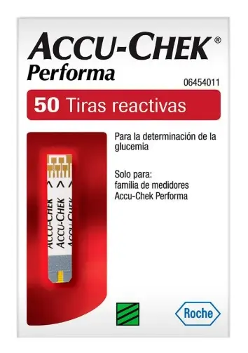 Tiras Reactivas Accu-Check Performa C/50