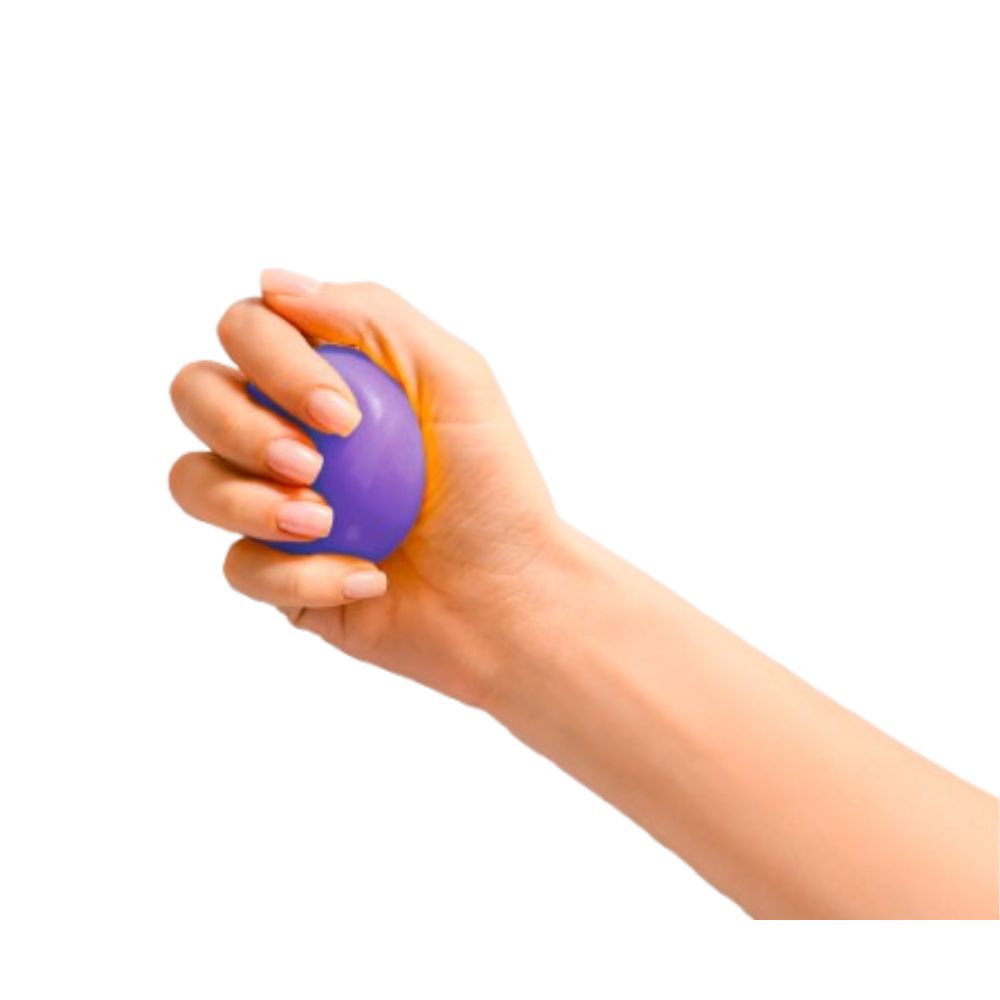 Pelota Terapeutica De Gel B-Hand Firme Morado