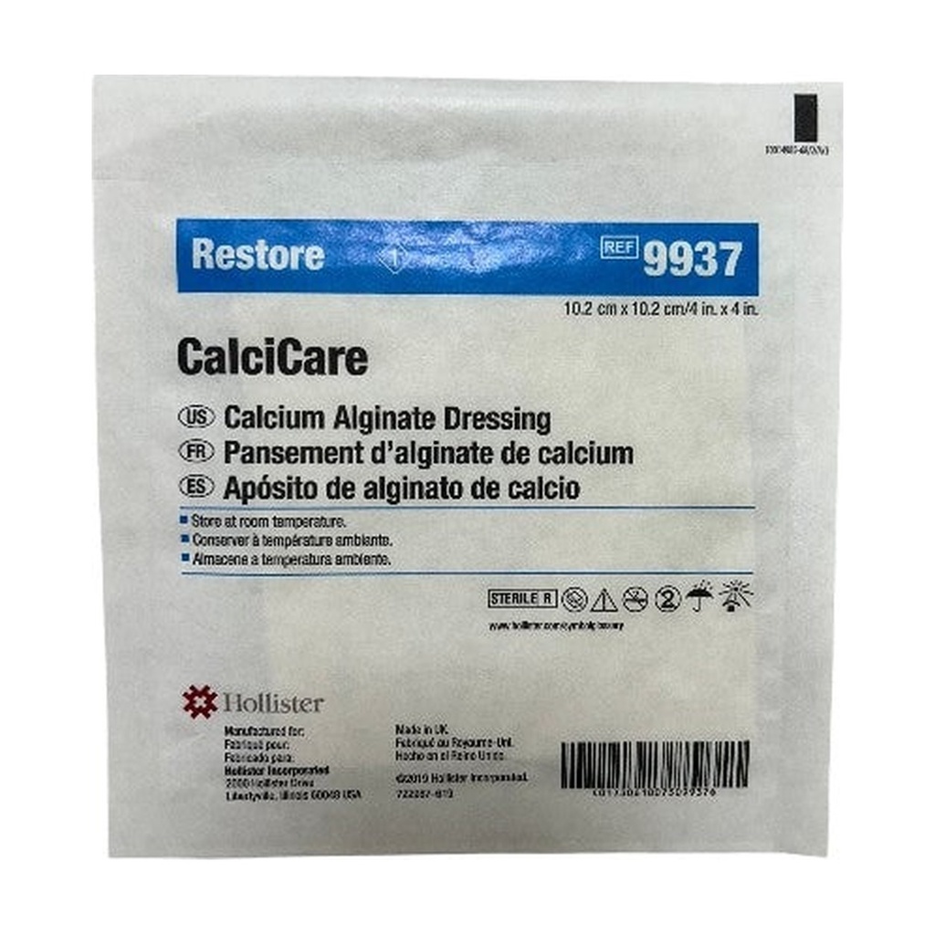 Aposito De Alginato De Calcio Restore Calcicare 10 X 10 Cm
