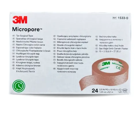 MICROPORE PIEL 5 CM (2 PULGADAS) X 9.14 M