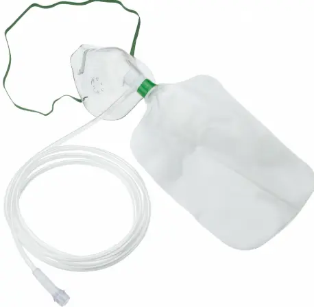 [1011] Mascarilla De Oxigeno Alargada De Alta Concentracion Con Reservorio Pediatrica