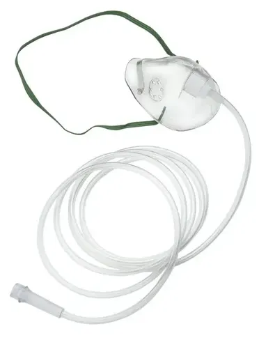 [1042] Mascarilla De Oxigeno Alargada De Concentracion Media Pediatrica Hudson