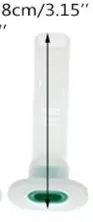 [1168] Canula De Guedel 80 Mm No.3 Flexible