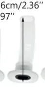 [1170] Canula De Guedel 60 Mm N.1 Flexible Hudson