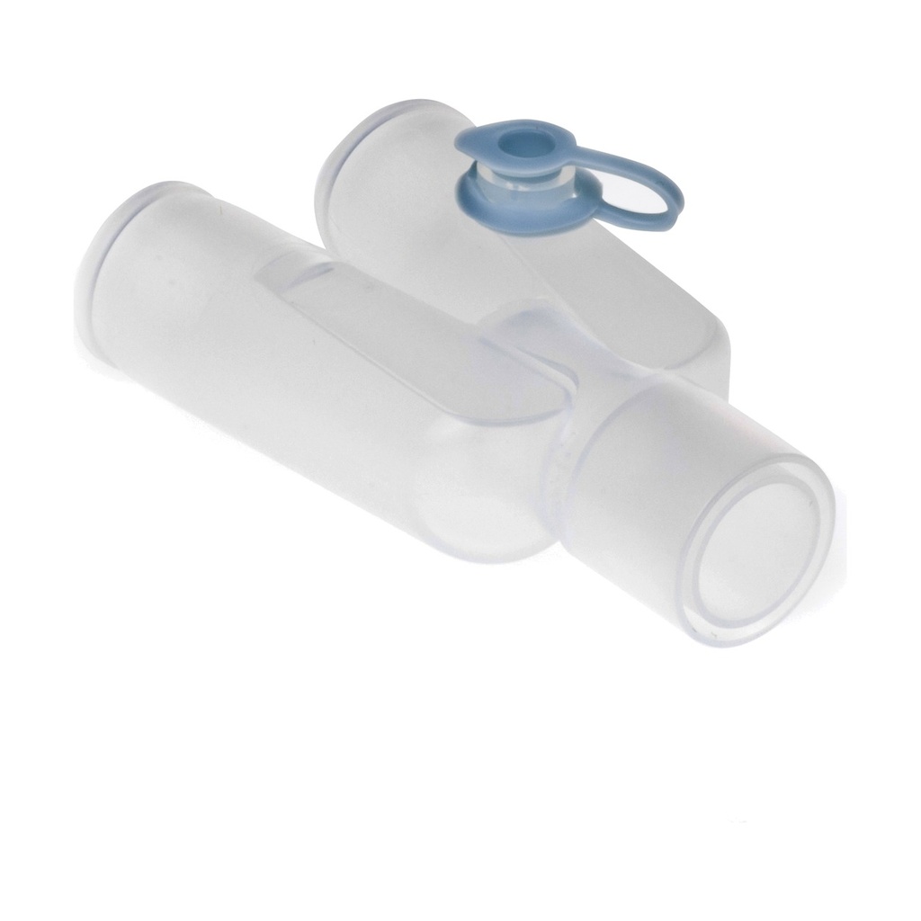 [1661] Conector En 'Y' Universal Con Puerto Para Temperatura De 22Mm O.D. Para La Conexion De Los Tubos Y 15 Mm I.D./ 22Mm O.D. Para La Conexion Al Paciente.