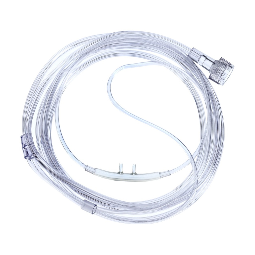 [1826] Canula Softech (Puntas Suaves) Pediatrica Con Tuberia Star Lumen Y Conector Universal 7 Pies (2.1Mts.)