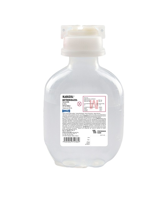 METRONIDAZOL (KABIZOL) 0.5% SOL INY 100ML C/1 FRESENIUS KABI