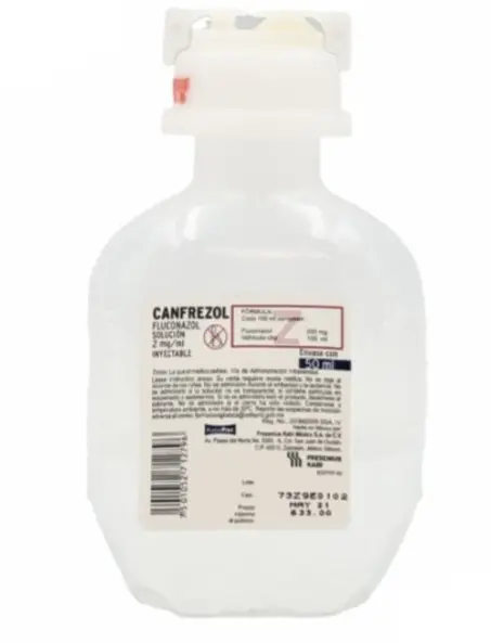 Fluconazol (Canfrezol) 2mg/ml Sol Iny50Ml C/1 Fresenius Kabi