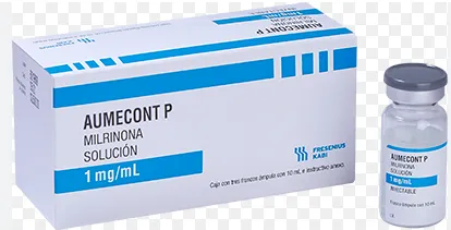 Milrinona(Aumecont P) 10mg/ml Sol Iny C/3 Amp Fresenius Kabi