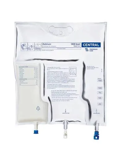 KABIVEN NPT CENTRAL 1400 KCAL X 1540ML C/1 FRESENIUS KABI