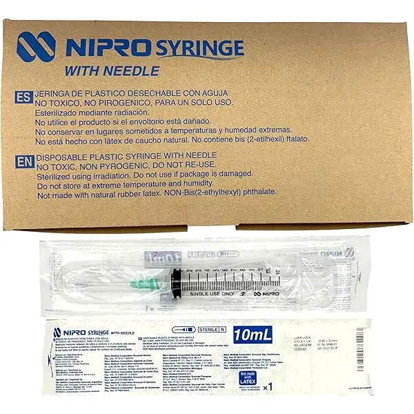 [NI0017] Jeringa desechable  Nipro  10ml  21G x 32mm (1 1/4")
