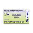 [NI0083] Guante de nitrilo de exploracion sin polvo Nipro Chico Caja C/100