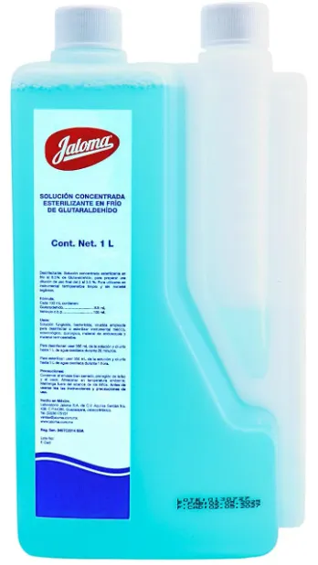Solución Antiséptica en Frío con Glutaraldehído - Envase de 1 litro