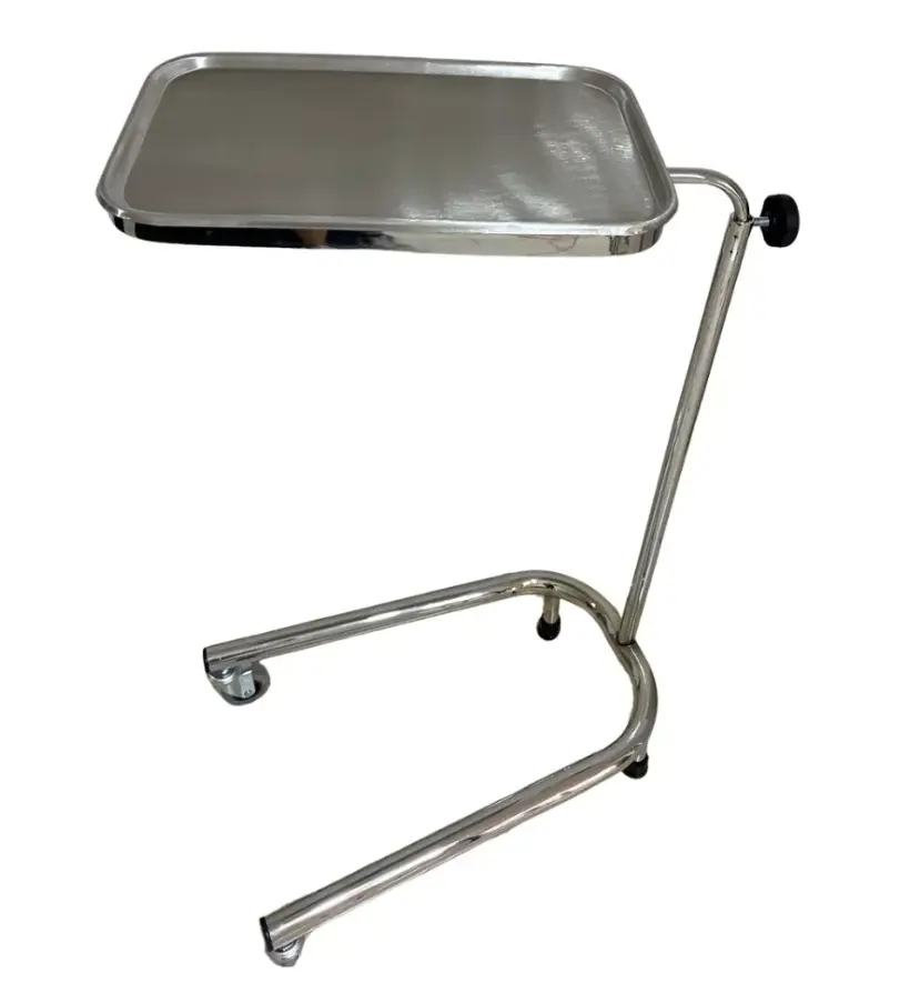 [AM-MECCA-C] Mesa de mayo base tipo C Acero inoxidable