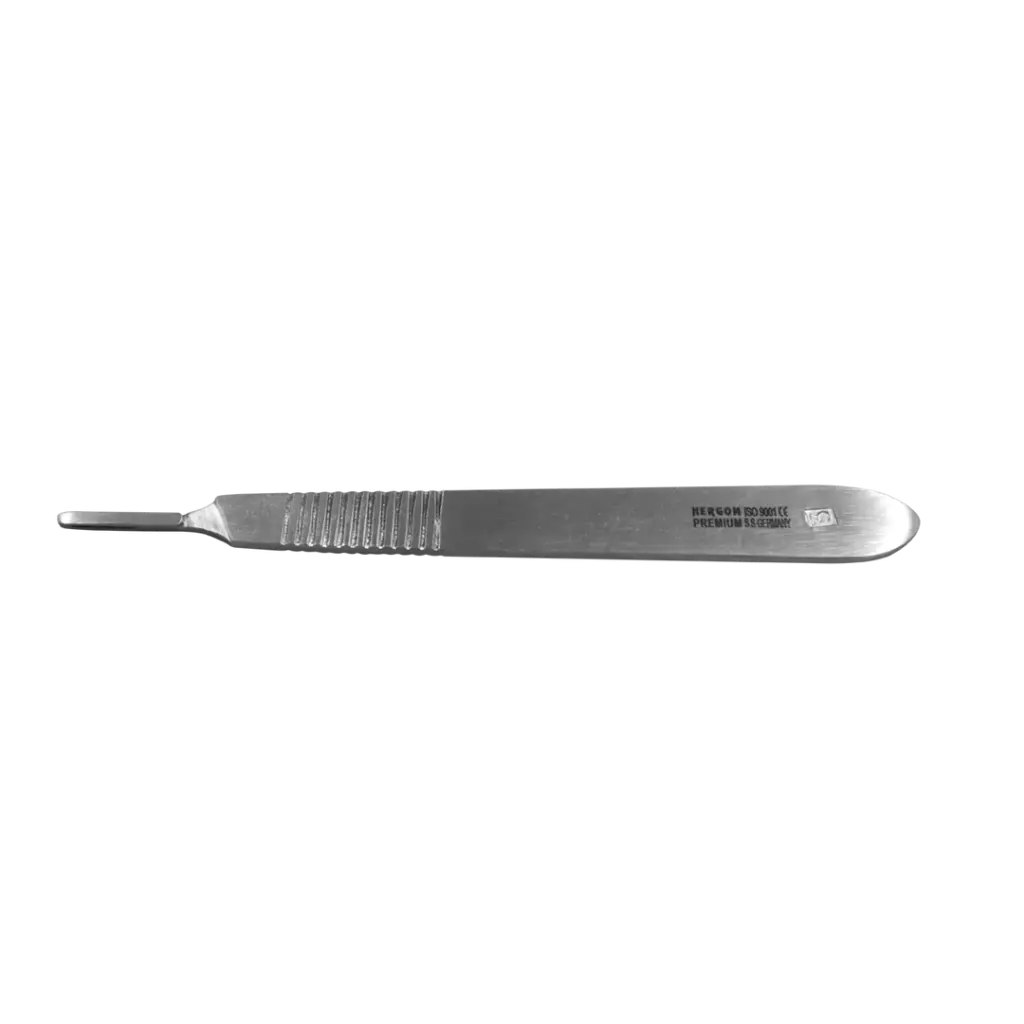 [2-1-2] Mango Para Bisturi #3, 12.5 Cm., De Longitud. H.P.
