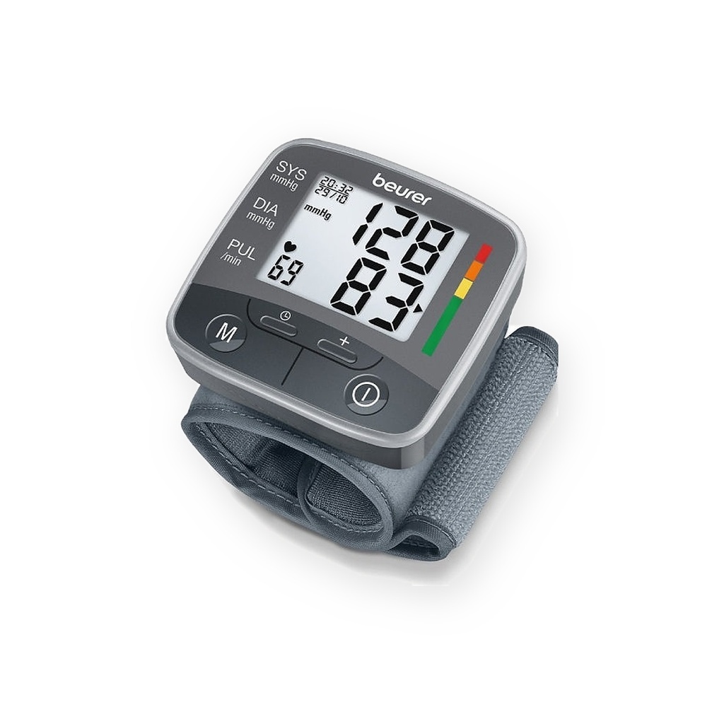 [BC32] Baumanómetro Digital de Muñeca BC32 monitor de presión arterial para detección de arritmias - Marca Beurer