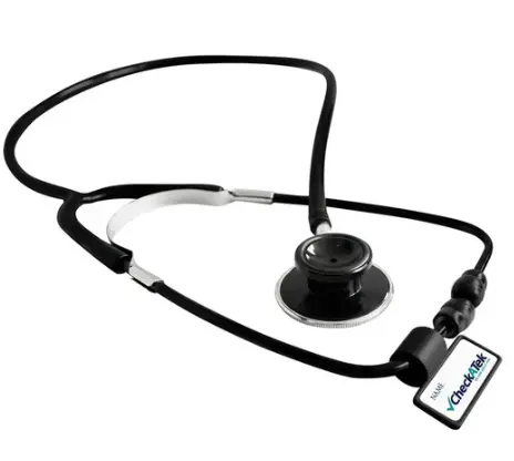 [E1-4D] Estetoscopio Adulto Doble Negro