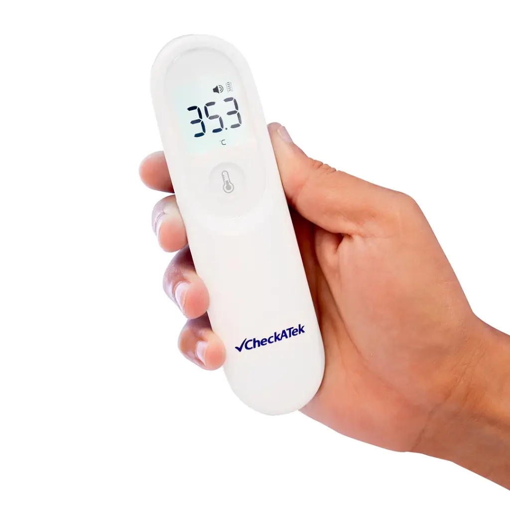 Termómetro Infrarrojo Sin Contacto: Medición De
  Temperatura Corporal