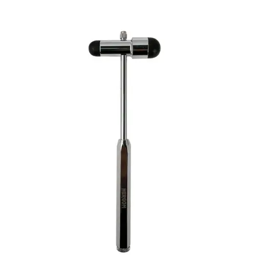 [GF05KA-NEGRO] Martillo Para Reflejos Buck Negro De 18 Cm. De Longitud. Percutor Con Cilindro De Hule, Mango Solido, Con Aguja Y Pincel. H.S.