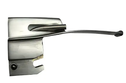 [1-165-1] Hoja De Laringoscopio Miller Recta #0. Fibra Optica Longitud Total 8.5 Cm, Longitud De Trabajo 5.5 Cm., Prematuro. H.P.