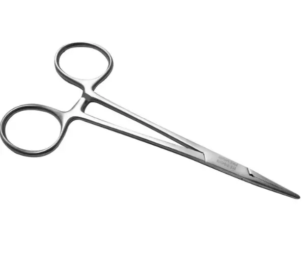 [5-16-5] Pinza Halstead Mosquito Jacobson. Recta 12 Cm. Sin Dientes. H.P.