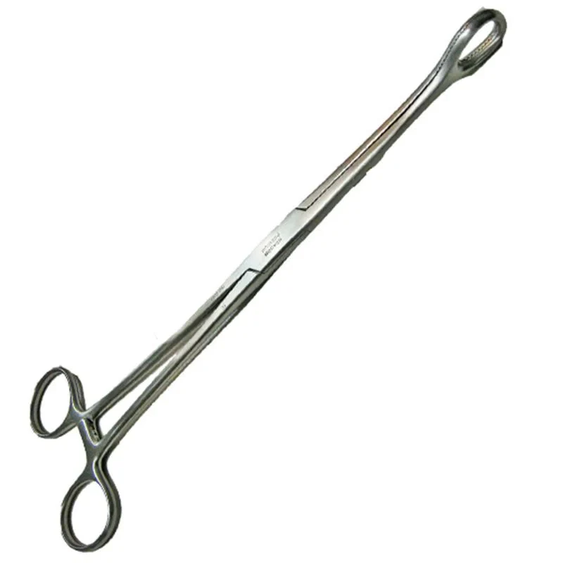 [5-44-5] Pinza Porta Esponjas Forester Recta 18 Cm. Estriada. H.P.