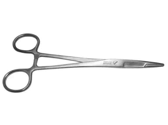 [6-37] Porta Agujas Con Tijeras Olsen Hegar 16 Cm. H.S.