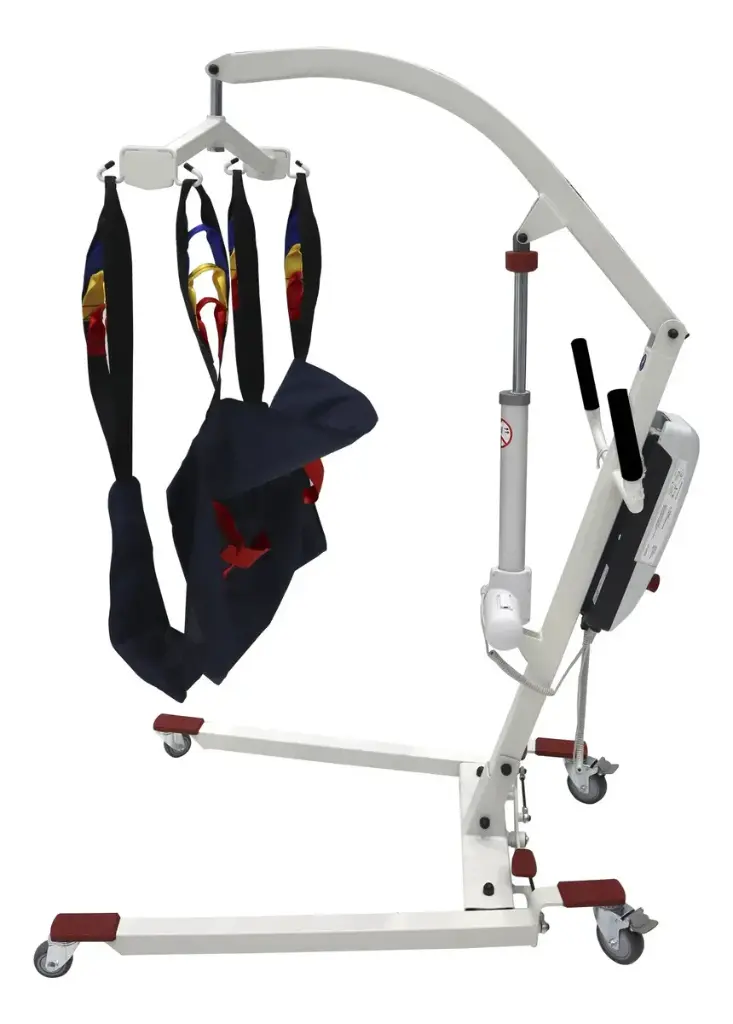 [HGY101] Grúa Eléctrica para Elevación de Paciente Automática. Capacidad 185 Kg. Rango Ajustable de Elevación 60 - 80 Cm