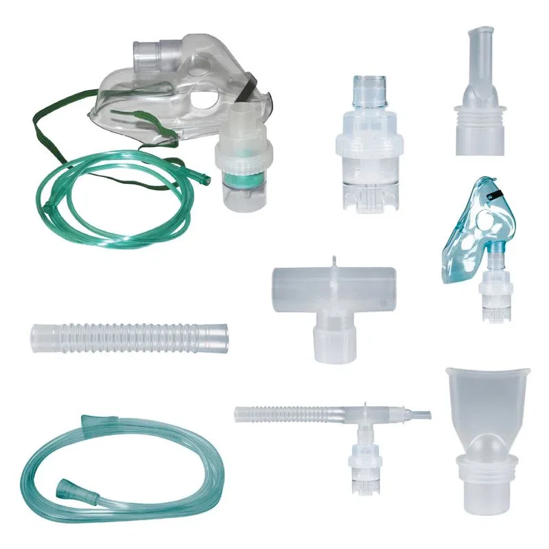 [404] Set Micronebulizador Adulto (mascarilla, Vaso Micronebulizador, Manguera)