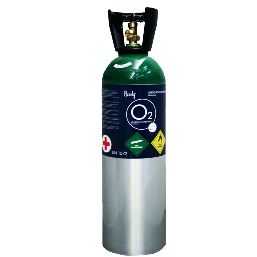 [M60] Tanque para Oxígeno con Capacidad de 1699 Lts Sin Oxigeno