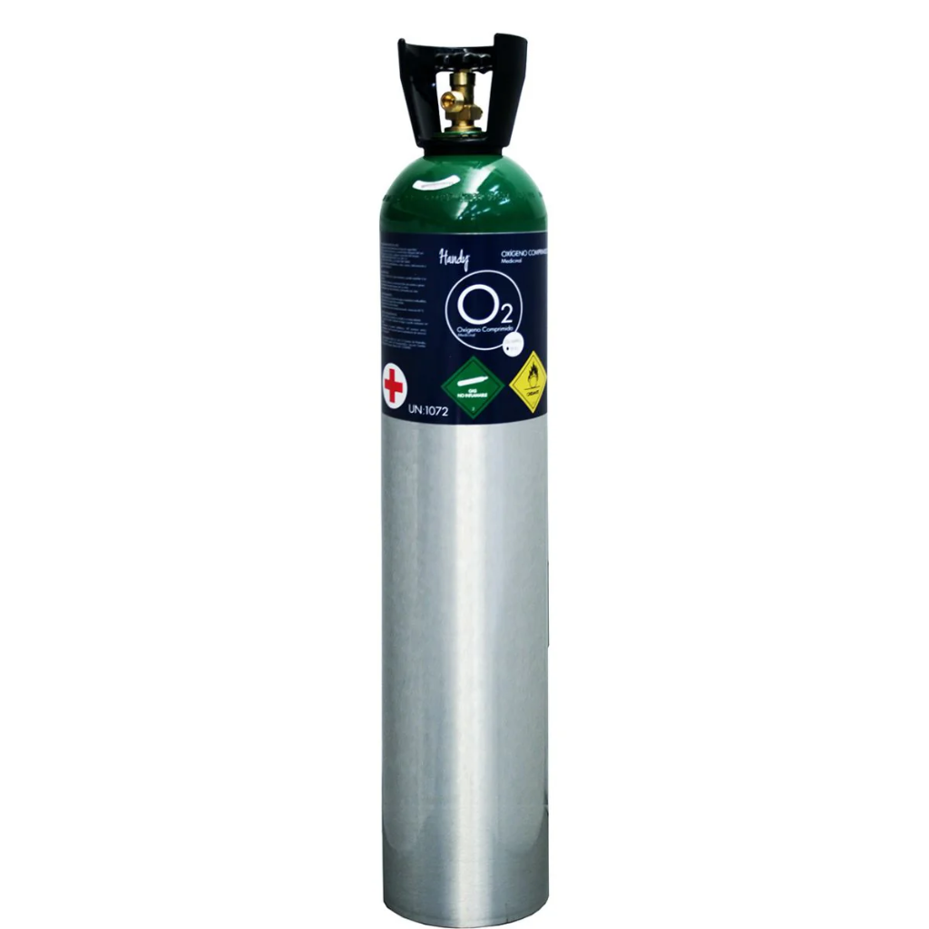 Tanque para Oxígeno con Capacidad de 2549 Lts Sin Oxigeno M90