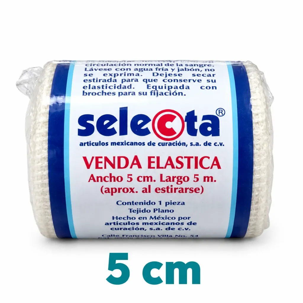 Venda Elastica De 5 cms. x 5 mts Selecta