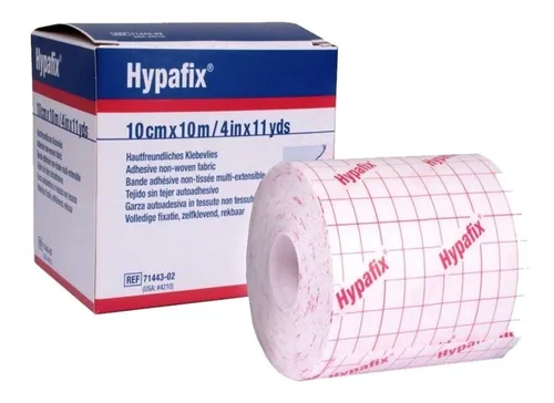 [4042809000733] Hypafix Blanco (fijador De Aposito) 10 cms x 10 mts