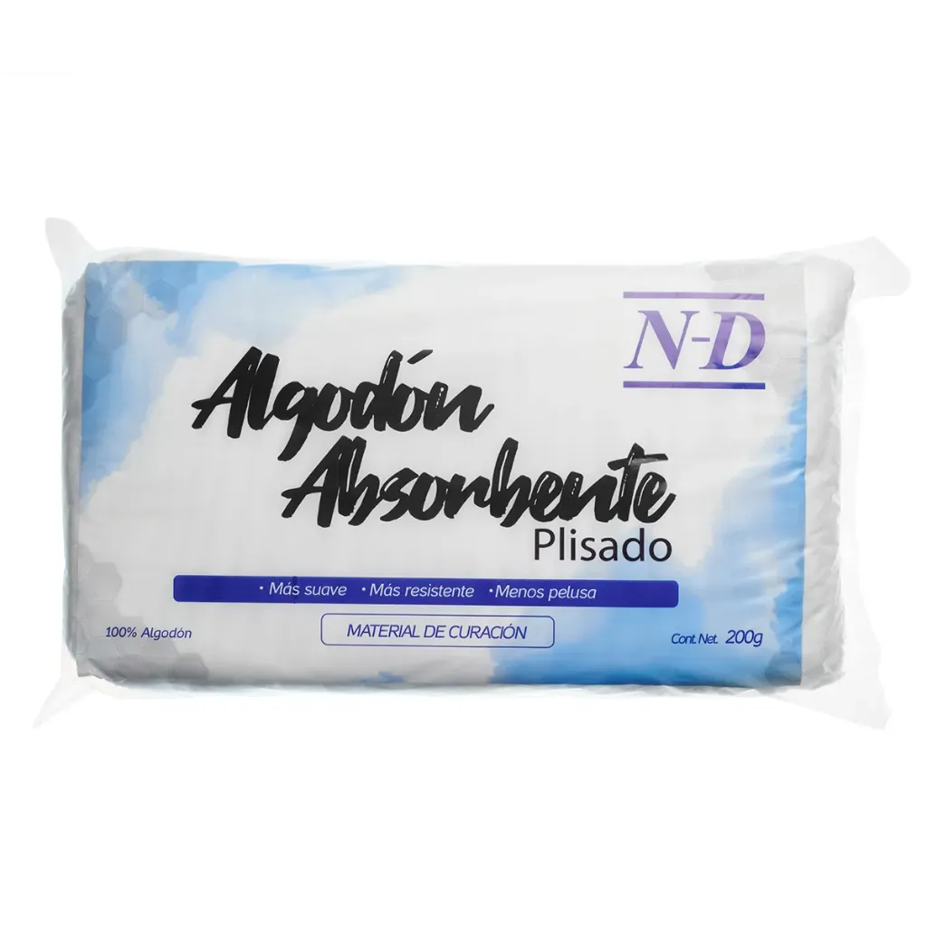 Algodón Plisado 200 grs N-D