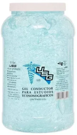 [USG38] Gel Conductivo para Ultrasonido Galon 3.8 Litros.
