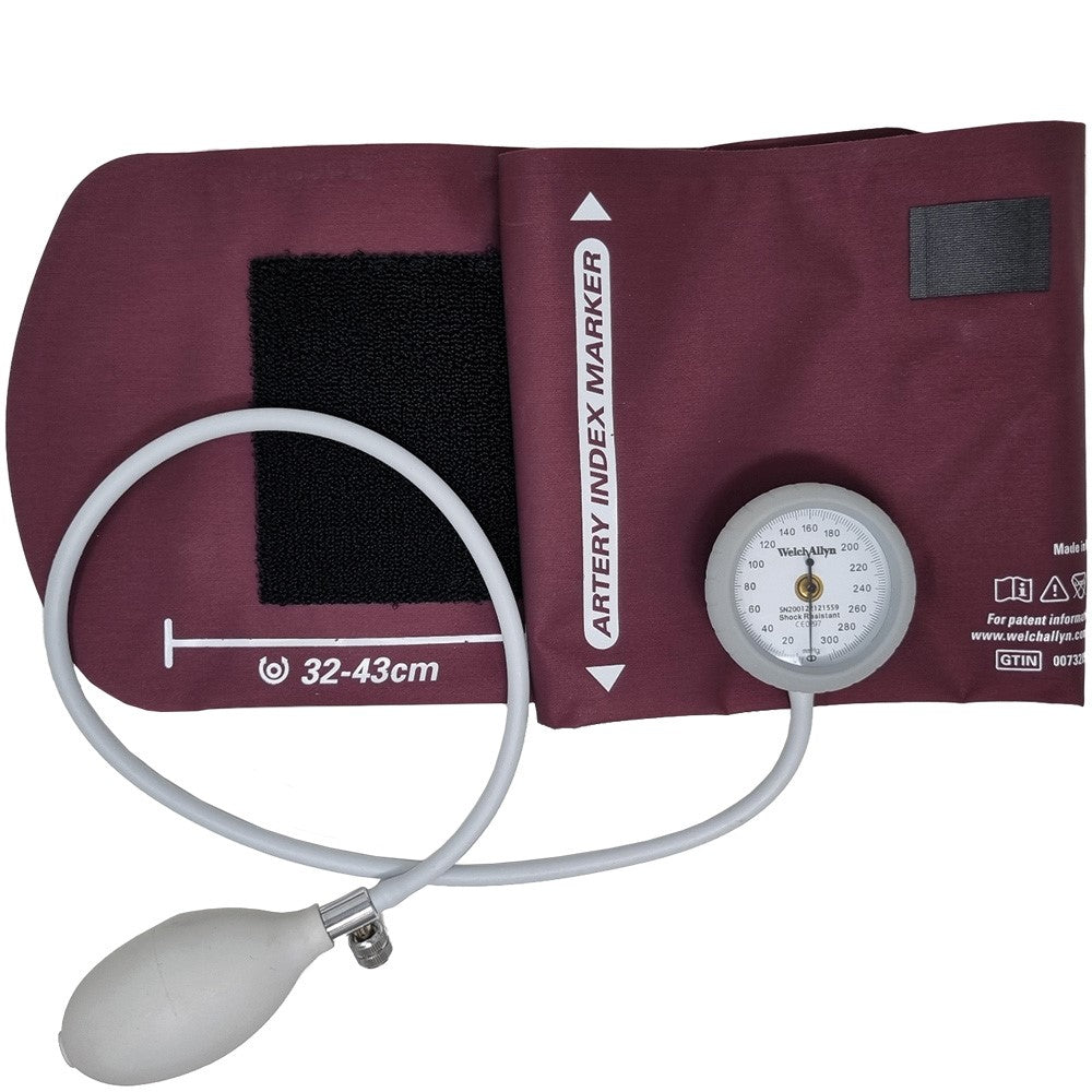 [WADS44-12] Esfigmomanometro Aneroide Durashock Serie Bronce # 12