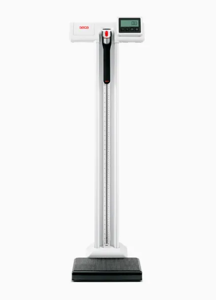 [BM777] Bascula Digital De Columna 250 Kg Div 100G Tara Hold Imc C/Estadimetro Mecanico Sin Eliminador